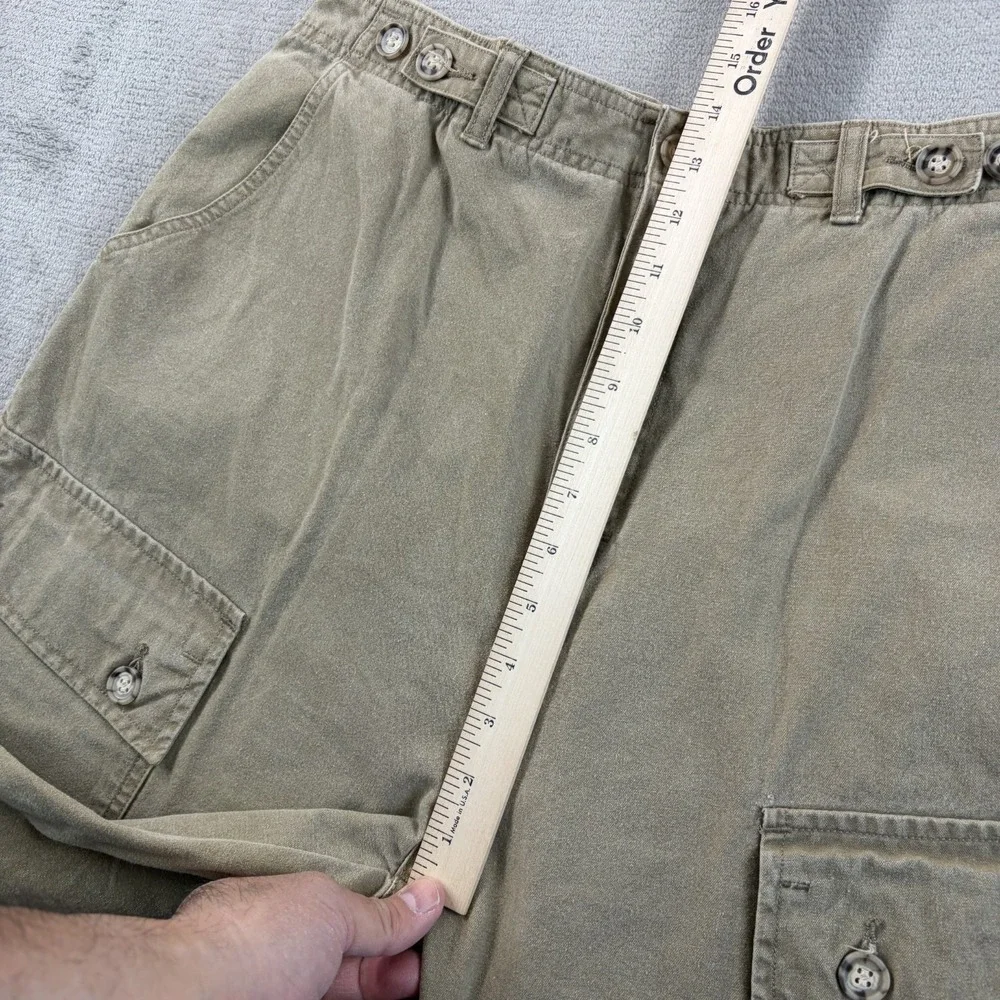 Vintage Banana Republic Mill Valley Cargo Cinch‎ Waist Pants Women 16 Safari